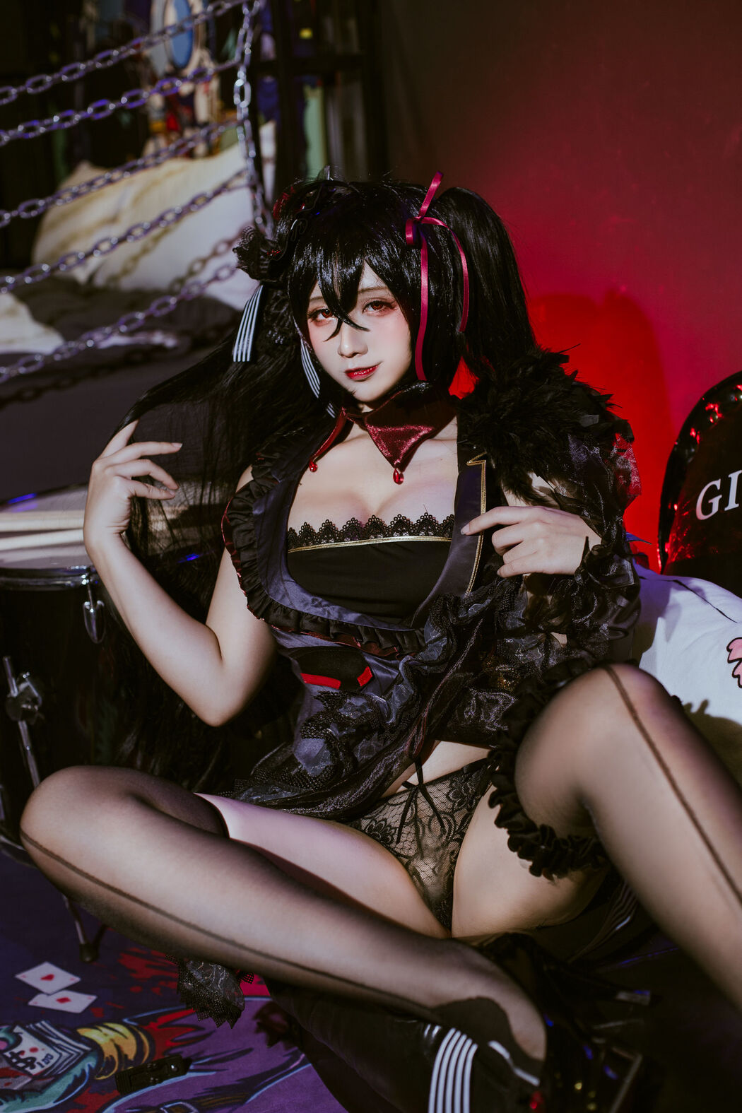 [Net Red COSER] Anime blogger Jiuqu Jean - Dafeng song clothes