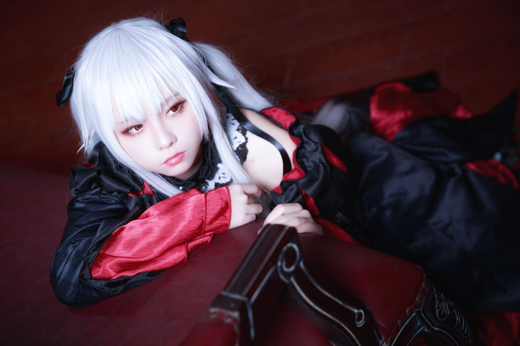 [Net Red COSER Photo] Anime blogger G44 will not be hurt - Wuzhi long skirt