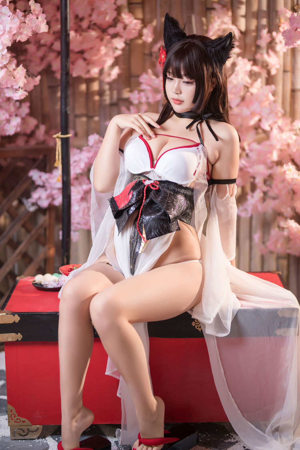 [Net Red COSER Photo] Cute Miss Sister-Bai Ye-- Wet Swimsuit