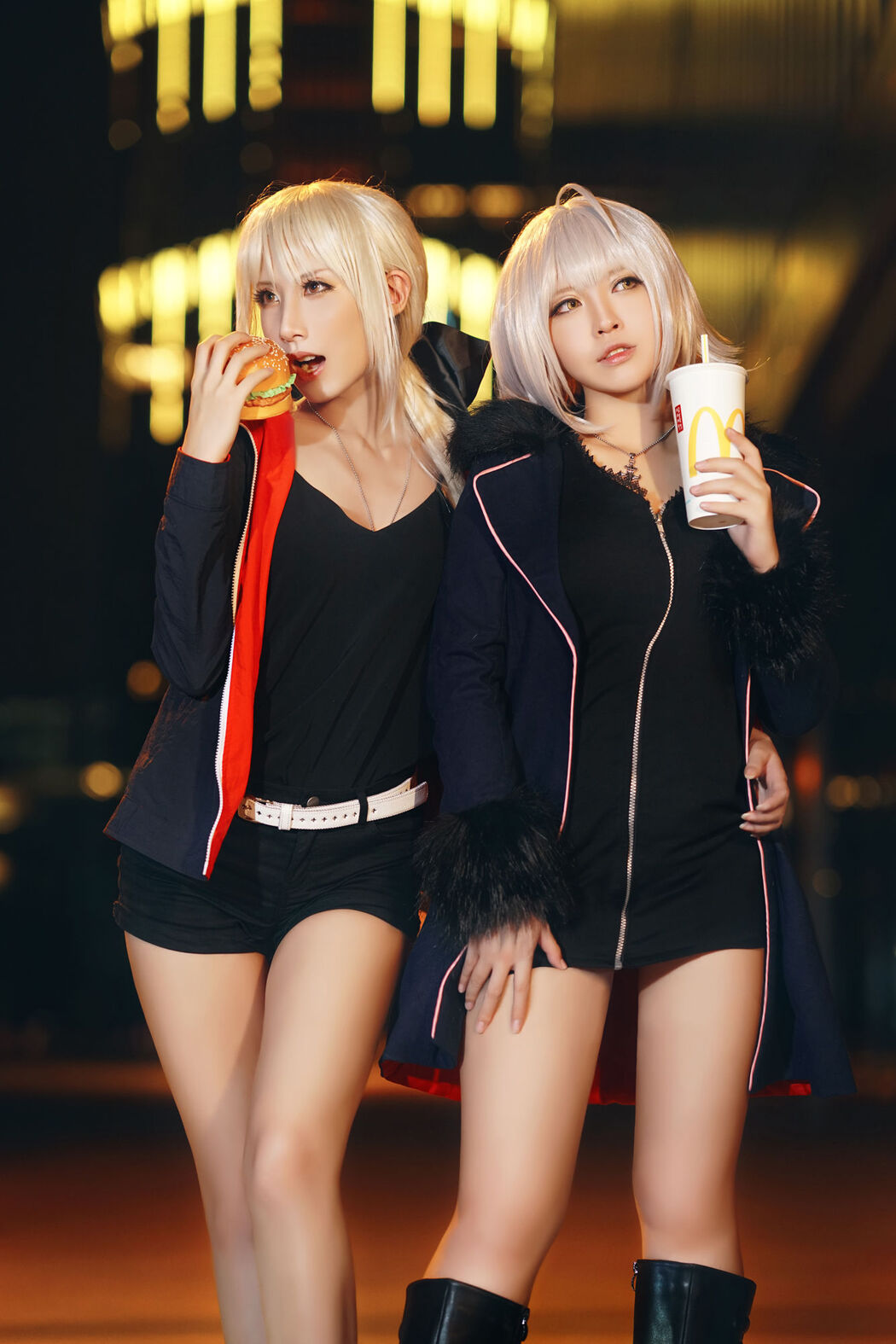 [Net Red COSER Photo] Banbanzi & Soso Sophia - Black Zhen 2