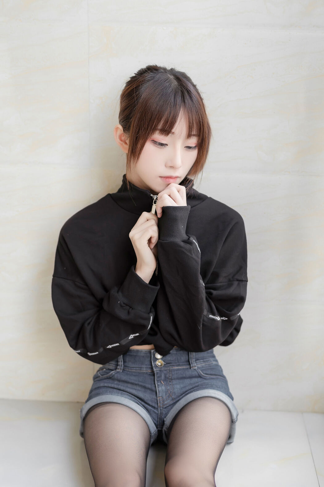 [Net Red COSER] Anime blogger Kitaro_ Kitaro-Single ponytail girl