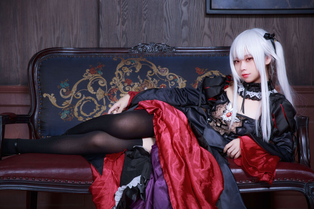 [Net Red COSER Photo] Anime blogger G44 will not be hurt - Wuzhi long skirt