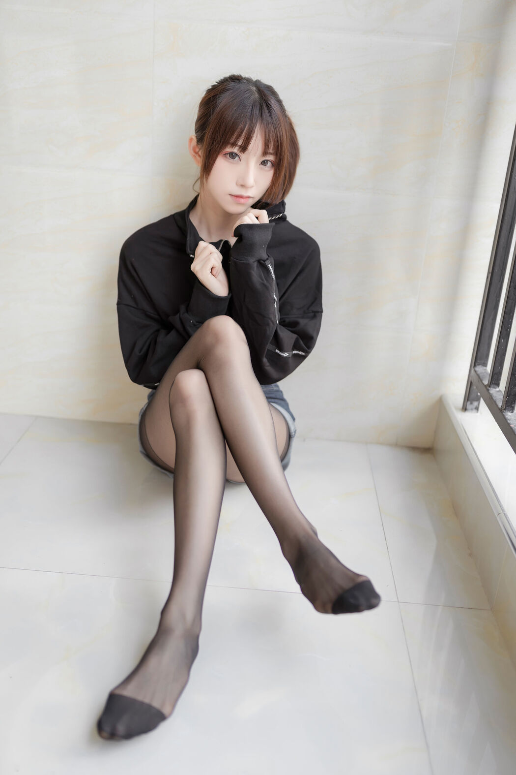 [Net Red COSER] Anime blogger Kitaro_ Kitaro-Single ponytail girl