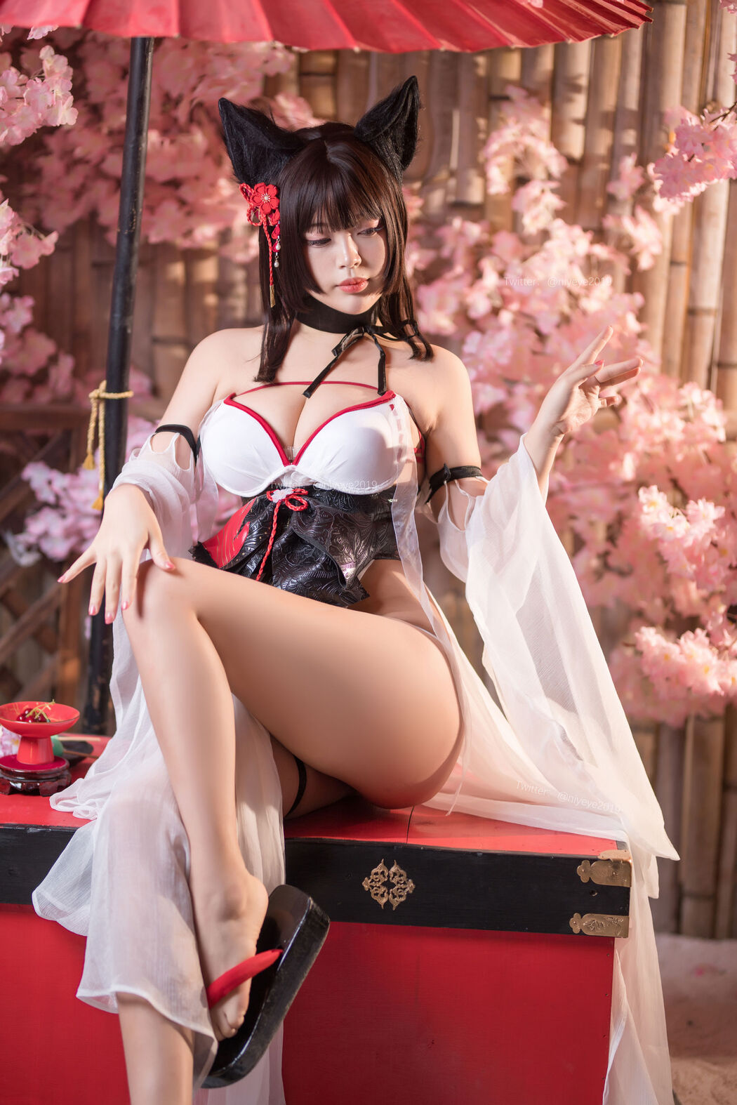 [Net Red COSER Photo] Cute Miss Sister-Bai Ye-- Wet Swimsuit