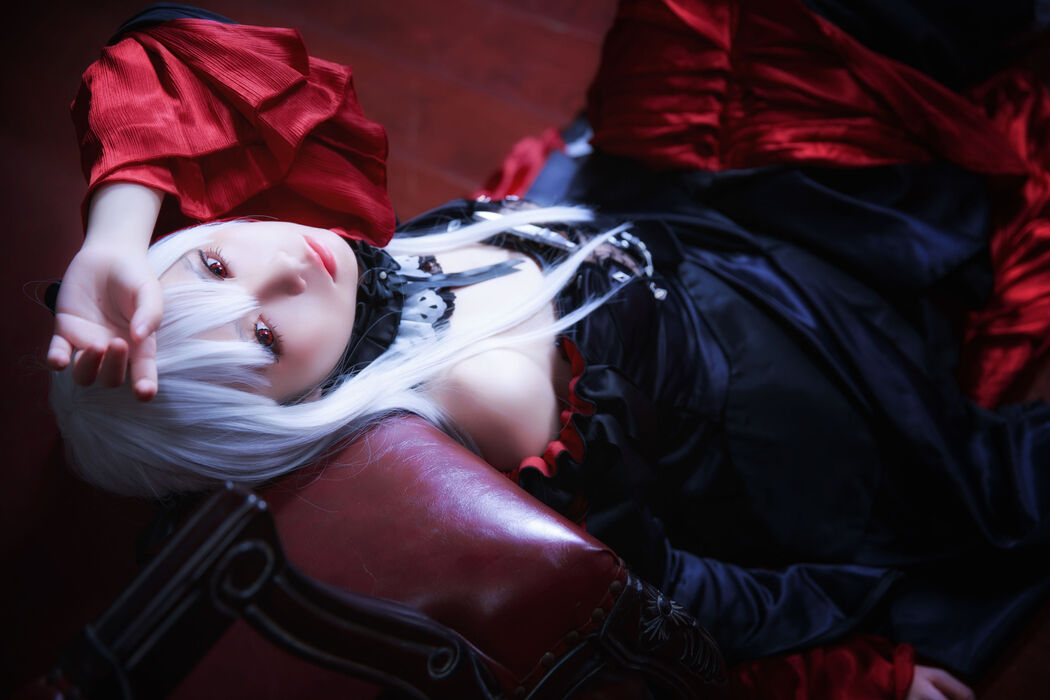 [Net Red COSER Photo] Anime blogger G44 will not be hurt - Wuzhi long skirt Cover Photo