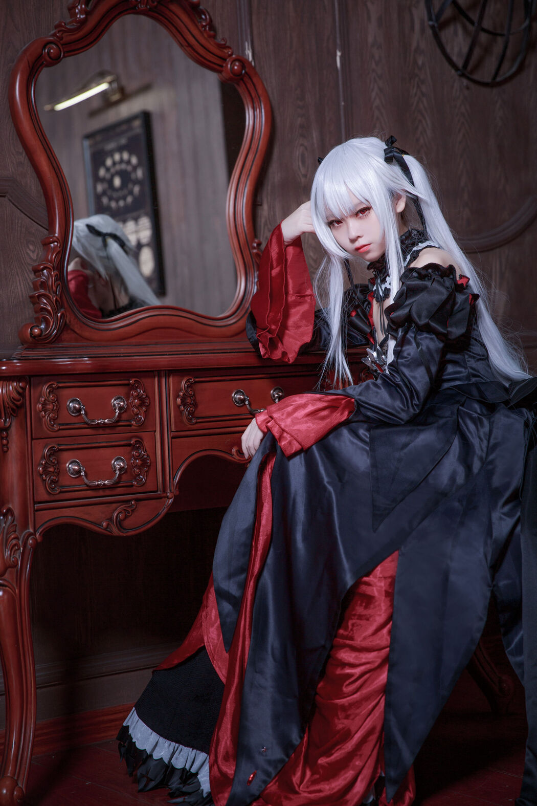 [Net Red COSER Photo] Anime blogger G44 will not be hurt - Wuzhi long skirt