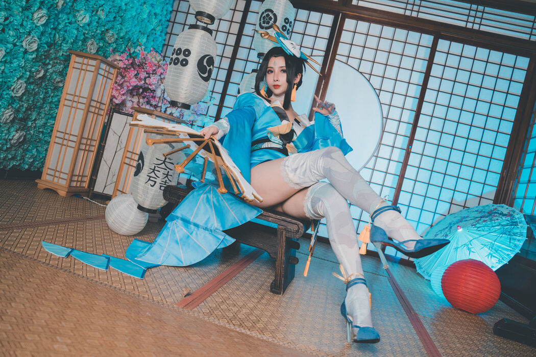 [Net Red COSER] COS Welfare rioko Ryoko - Mai Shiranui Meiyu Cover Photo