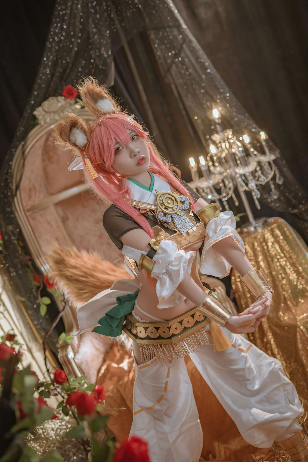 [Cosplay Photo] Popular Coser Nizo Nisa - Tamamo former Myth Dress