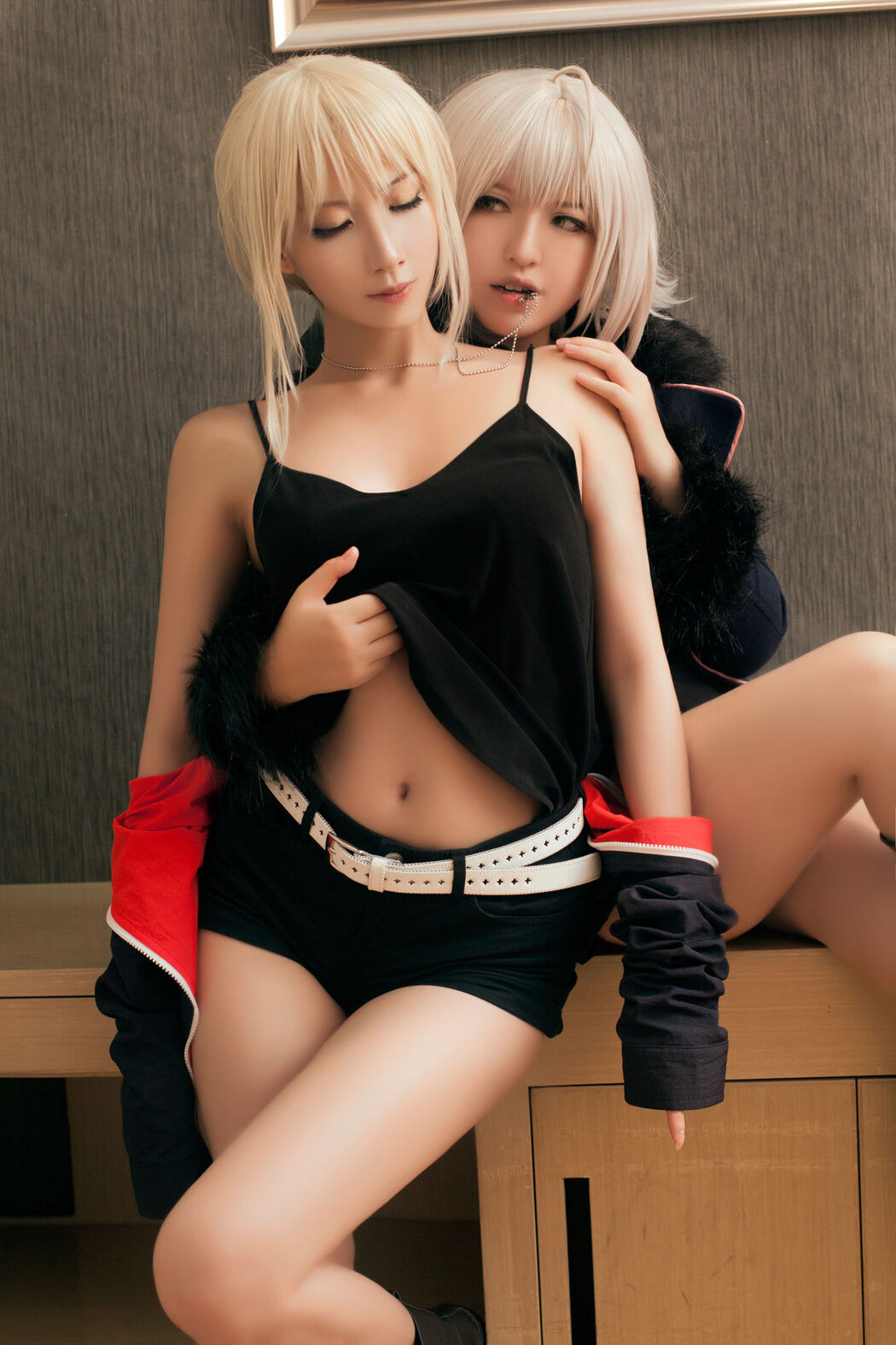 [Net Red COSER Photo] Banbanzi & Soso Sophia - Black Zhen 2