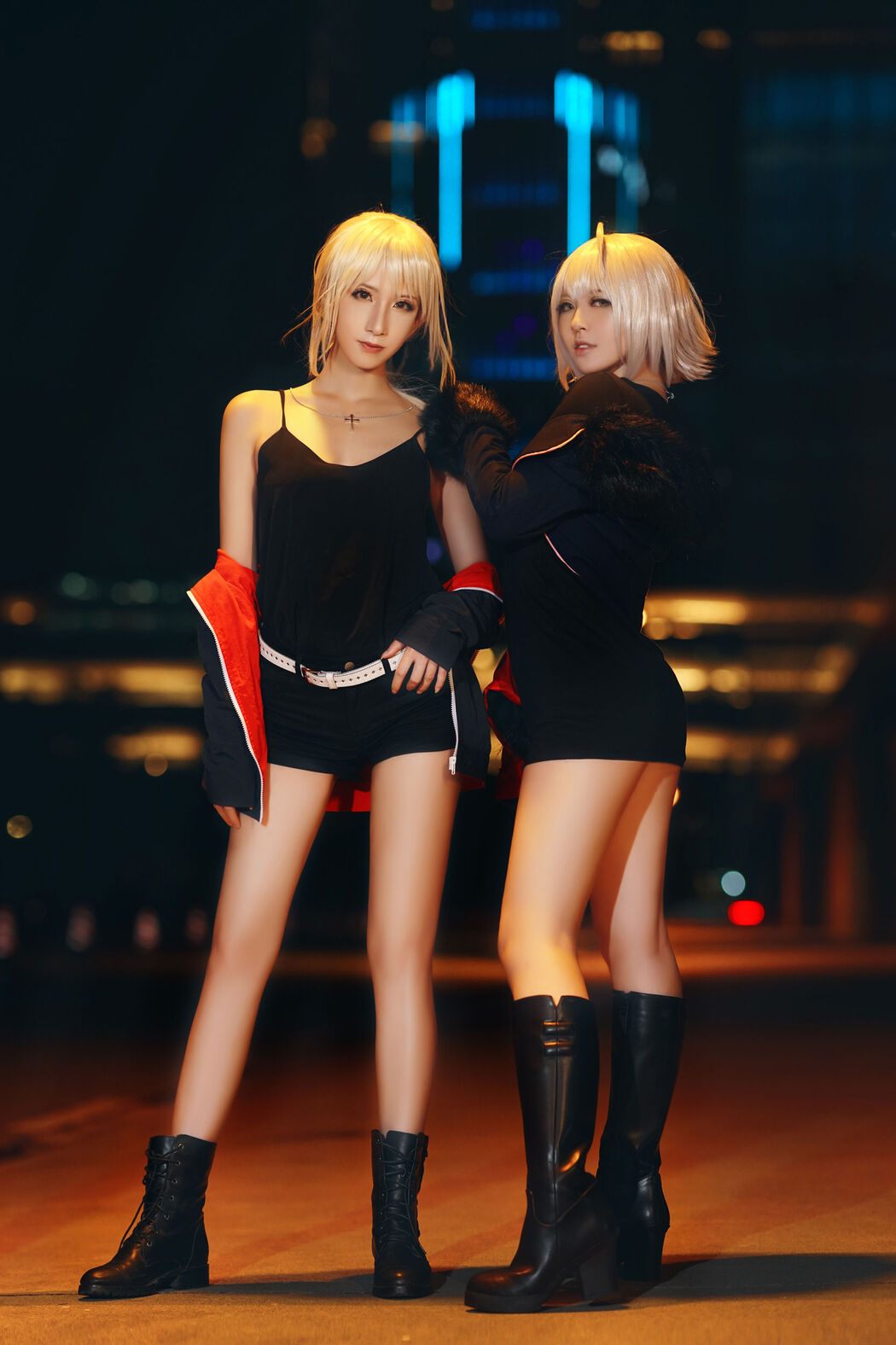 [Net Red COSER Photo] Banbanzi & Soso Sophia - Black Zhen 2