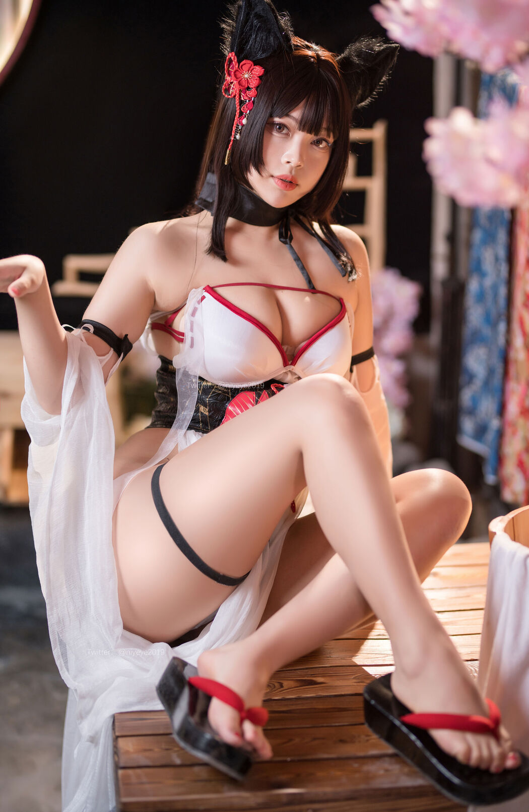 [Net Red COSER Photo] Cute Miss Sister-Bai Ye-- Wet Swimsuit