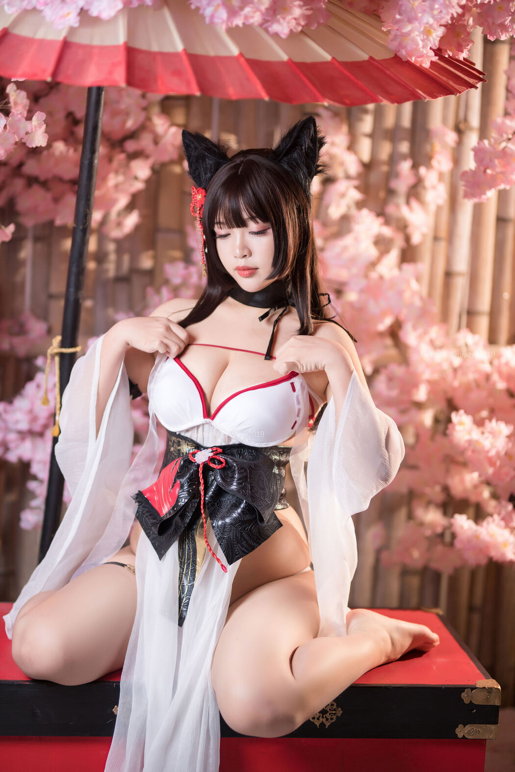 [Net Red COSER Photo] Cute Miss Sister-Bai Ye-- Wet Swimsuit