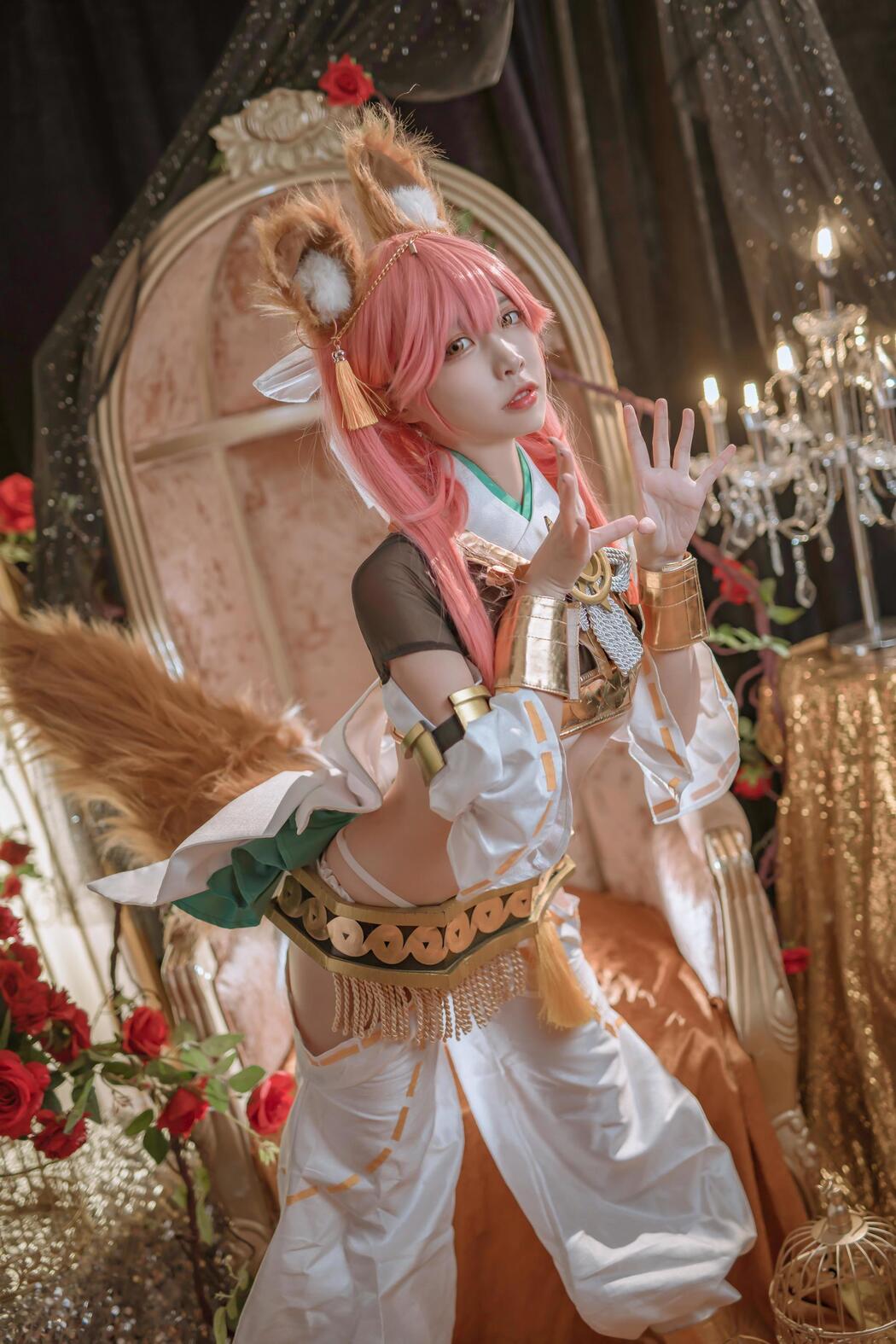 [Cosplay Photo] Popular Coser Nizo Nisa - Tamamo former Myth Dress