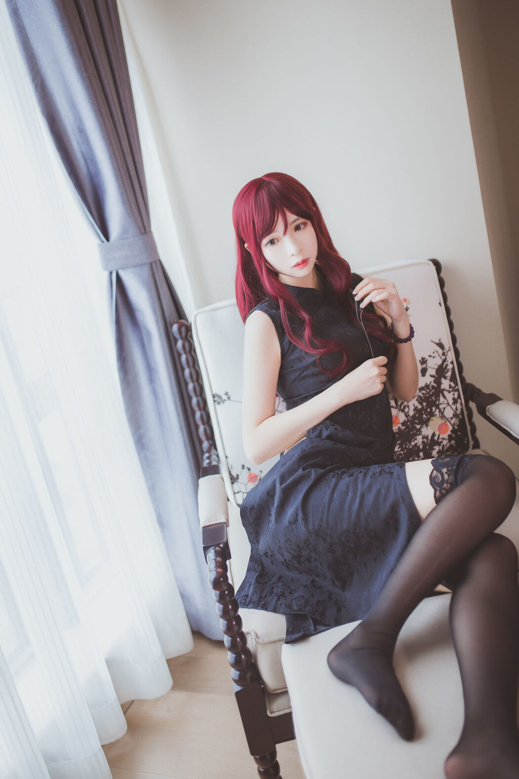 [Net Red COSER] Crazy Cat ss - Cheongsam