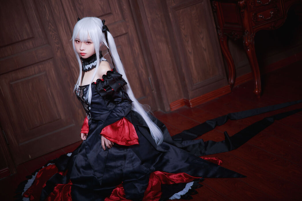 [Net Red COSER Photo] Anime blogger G44 will not be hurt - Wuzhi long skirt