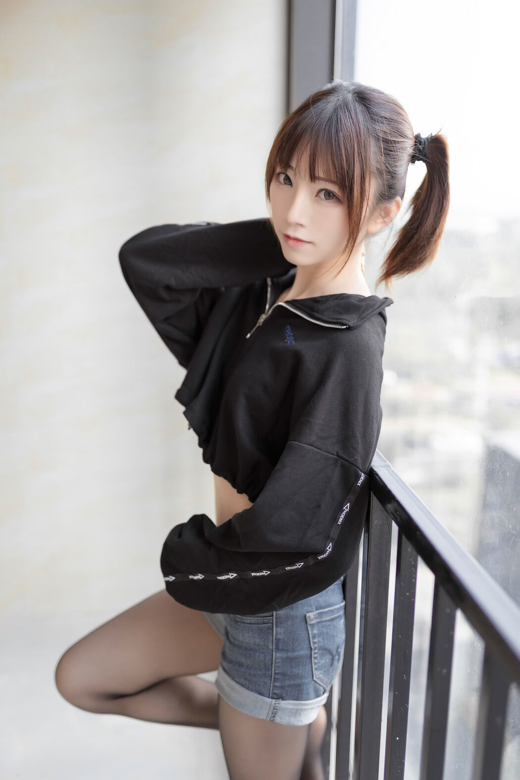 [Net Red COSER] Anime blogger Kitaro_ Kitaro-Single ponytail girl