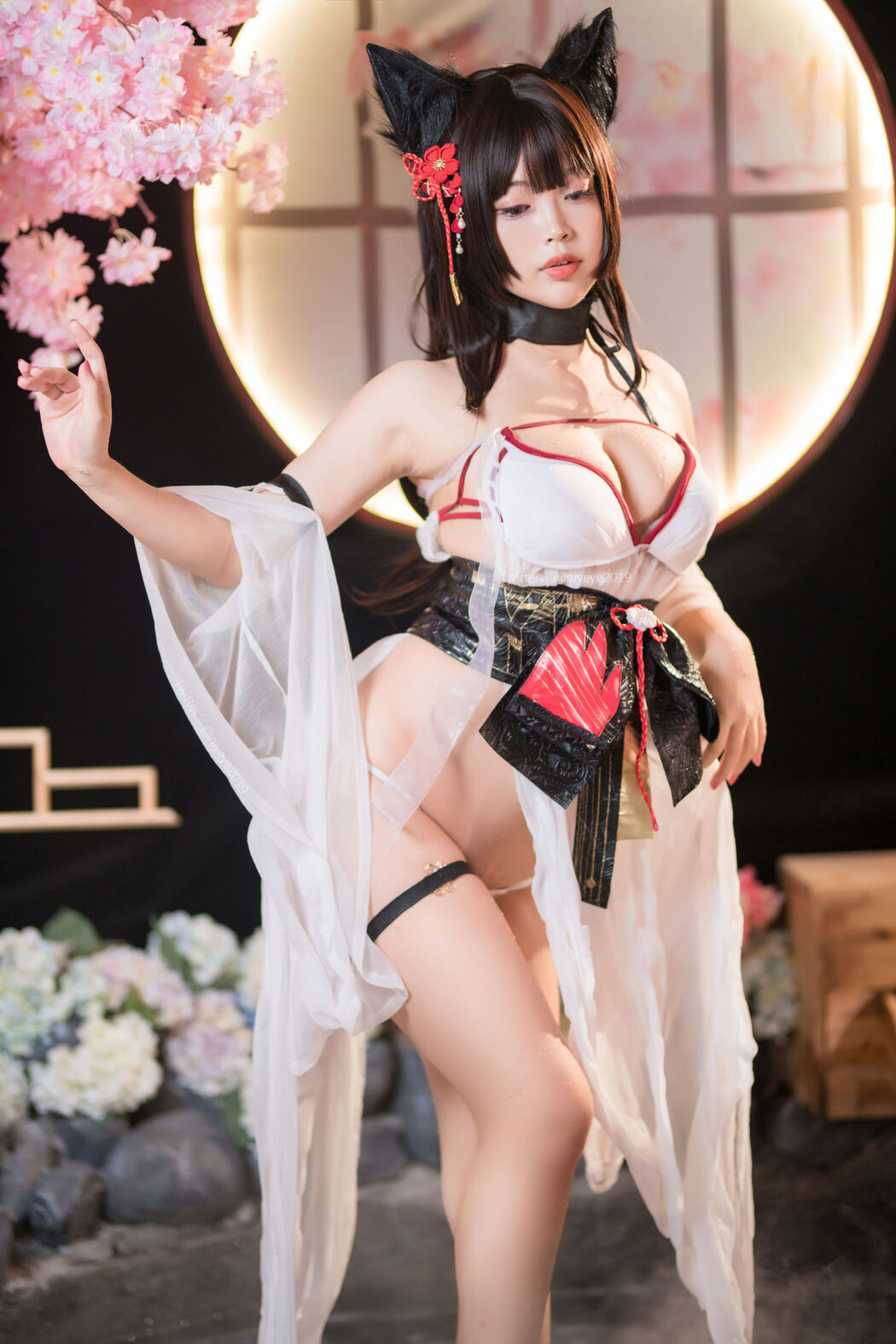 [Net Red COSER Photo] Cute Miss Sister-Bai Ye-- Wet Swimsuit