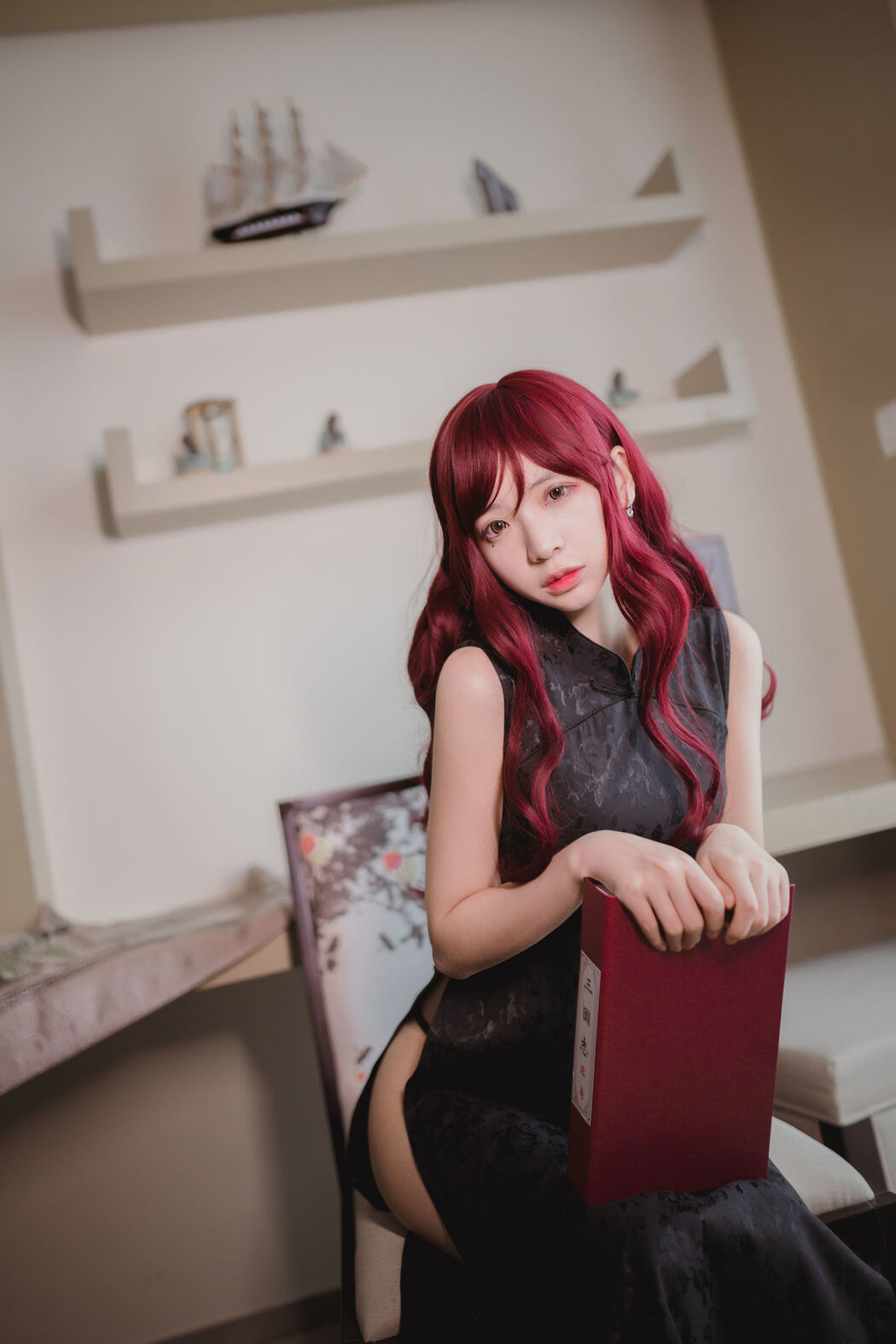 [Net Red COSER] Crazy Cat ss - Cheongsam