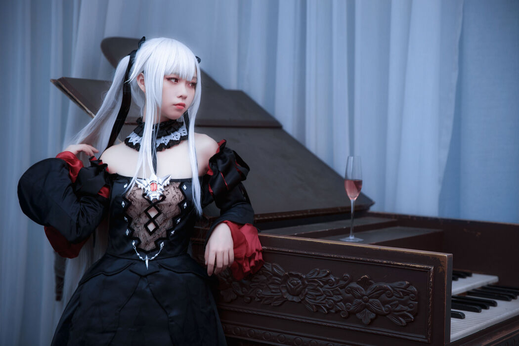 [Net Red COSER Photo] Anime blogger G44 will not be hurt - Wuzhi long skirt