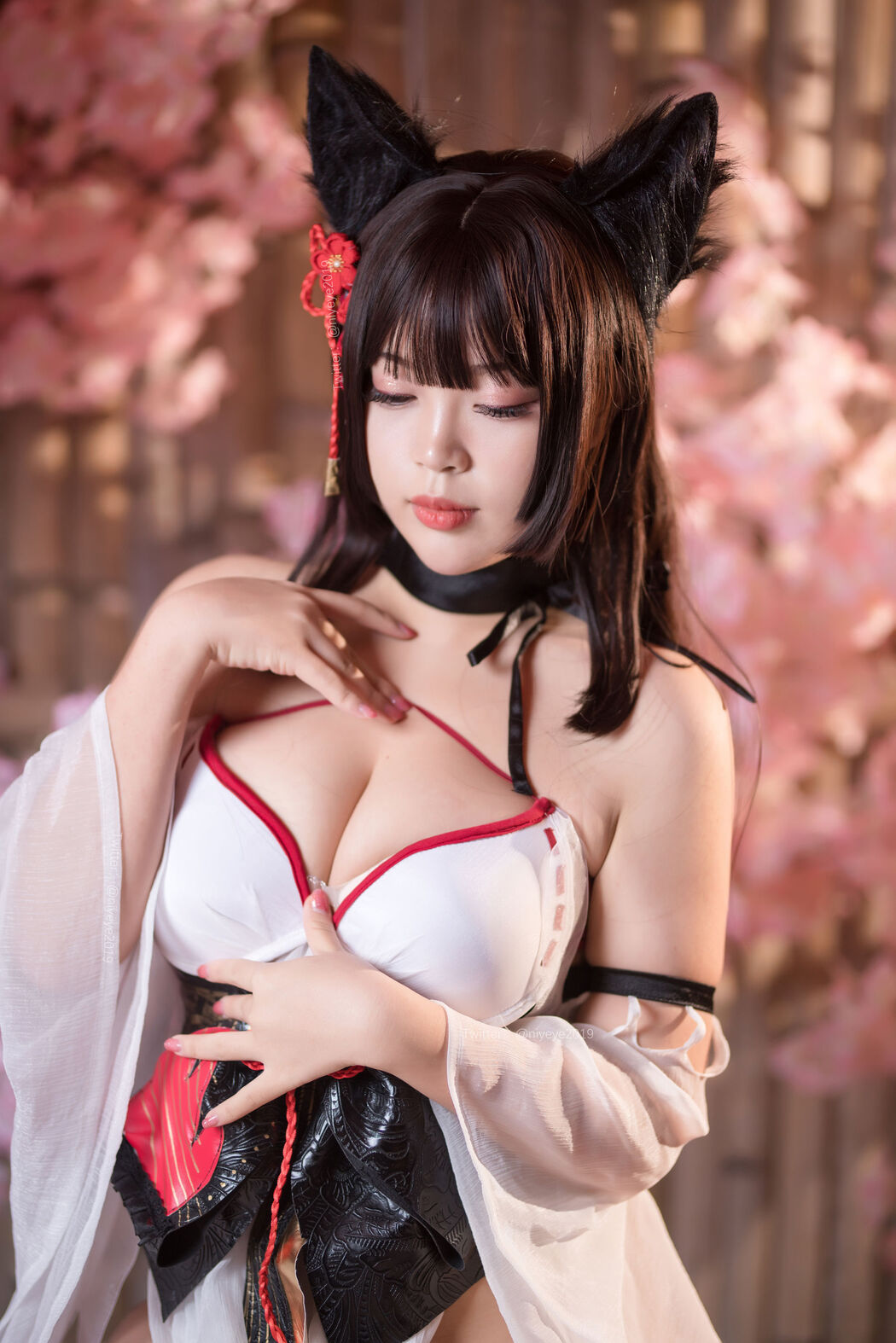 [Net Red COSER Photo] Cute Miss Sister-Bai Ye-- Wet Swimsuit