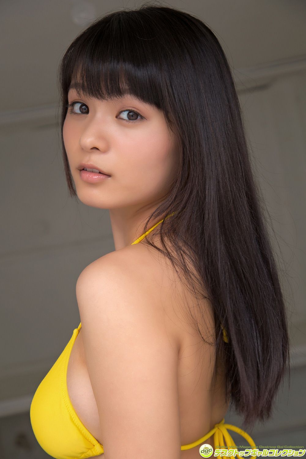 Hoshina Mizuki << A pretty smile on the H-cup super body >> [DGC] NO.1203
