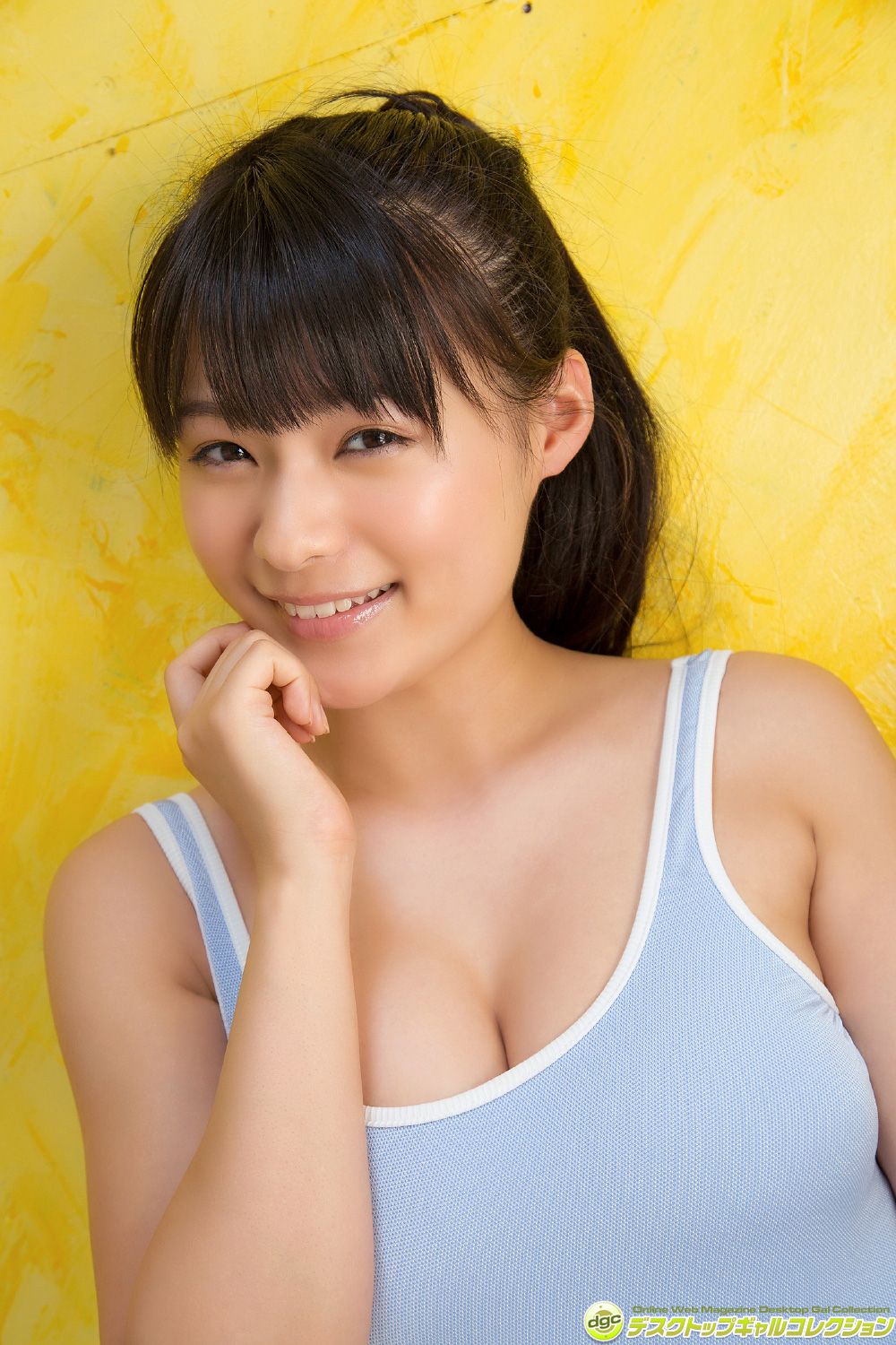 Hoshina Mizuki << A pretty smile on the H-cup super body >> [DGC] NO.1203
