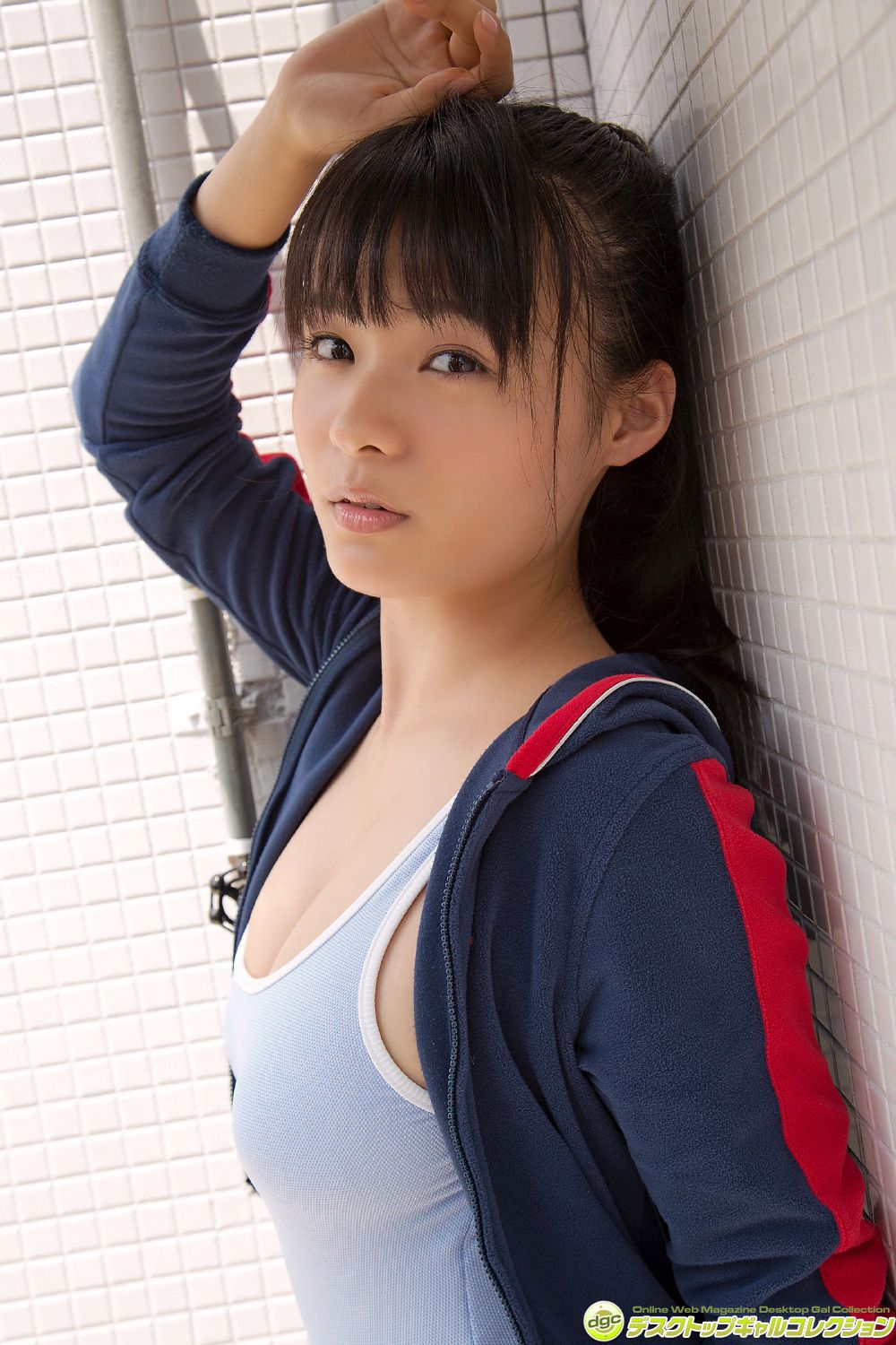 Hoshina Mizuki << A pretty smile on the H-cup super body >> [DGC] NO.1203