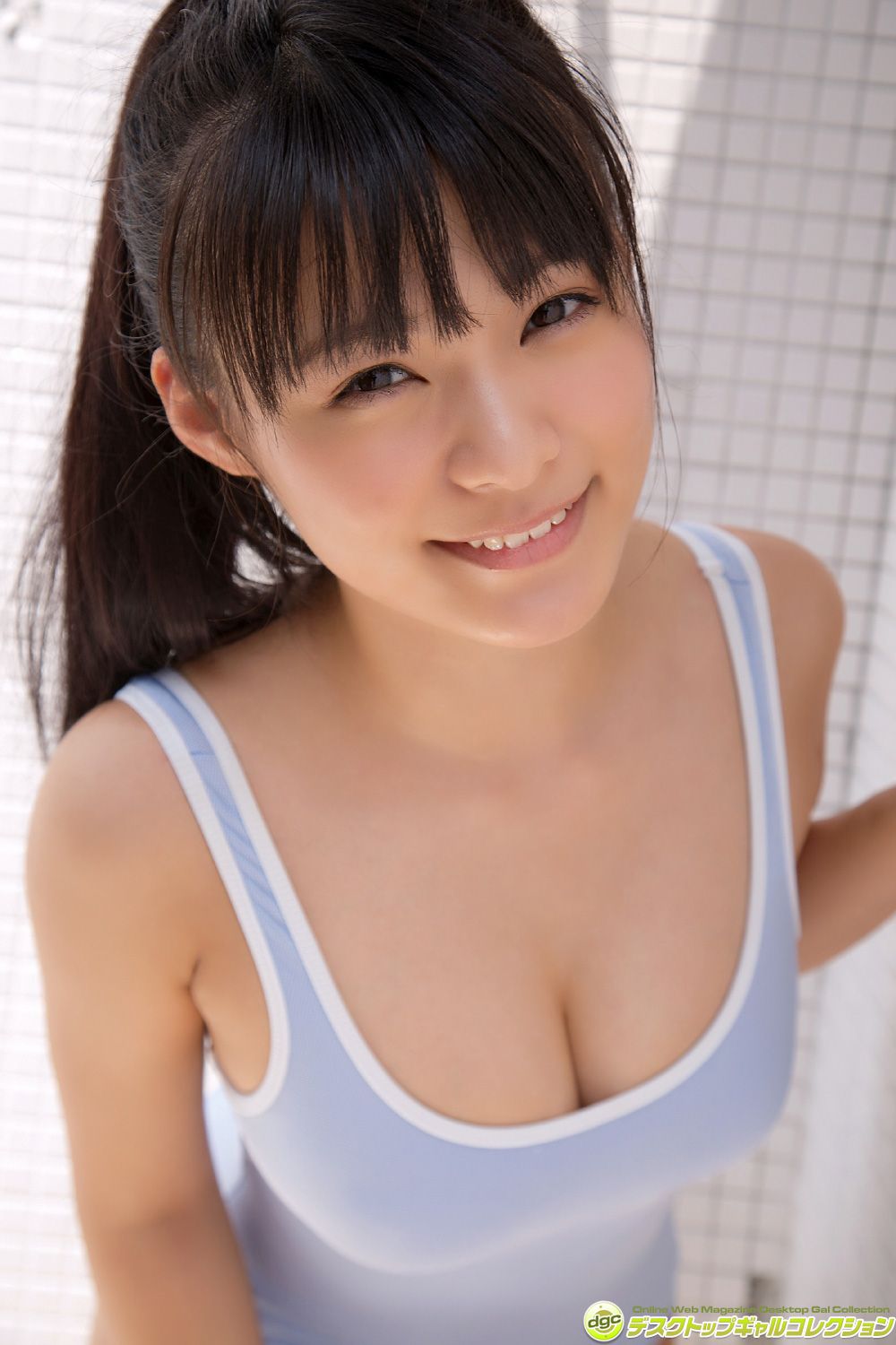 Hoshina Mizuki << A pretty smile on the H-cup super body >> [DGC] NO.1203