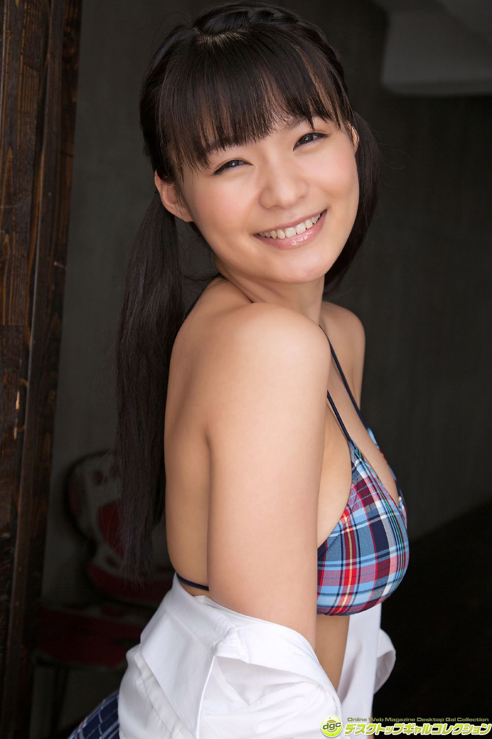 Hoshina Mizuki << A pretty smile on the H-cup super body >> [DGC] NO.1203