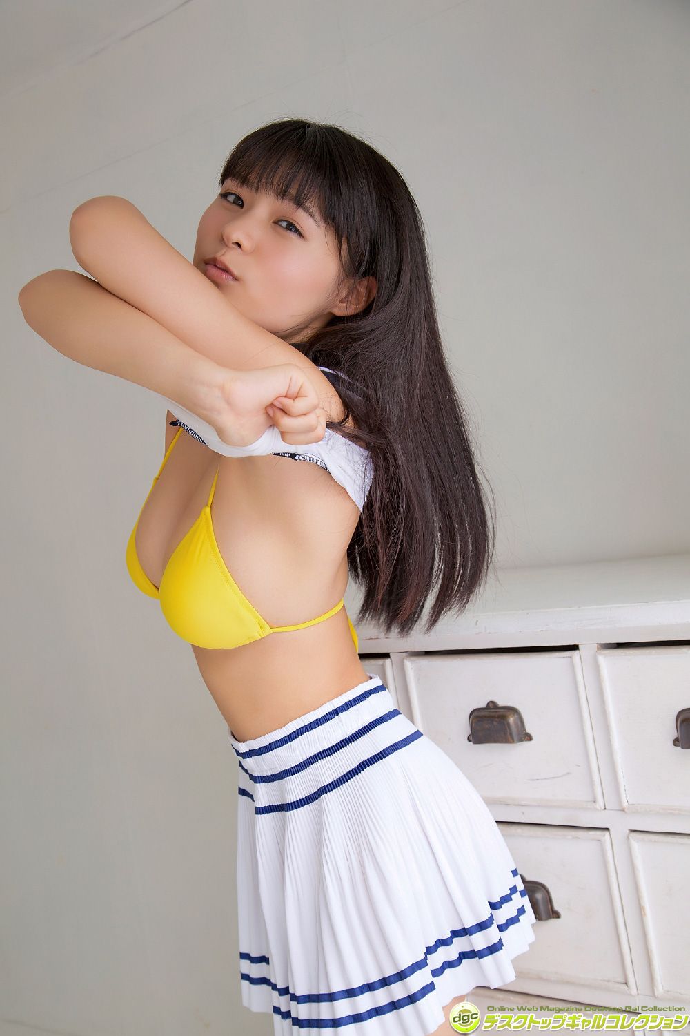 Hoshina Mizuki << A pretty smile on the H-cup super body >> [DGC] NO.1203