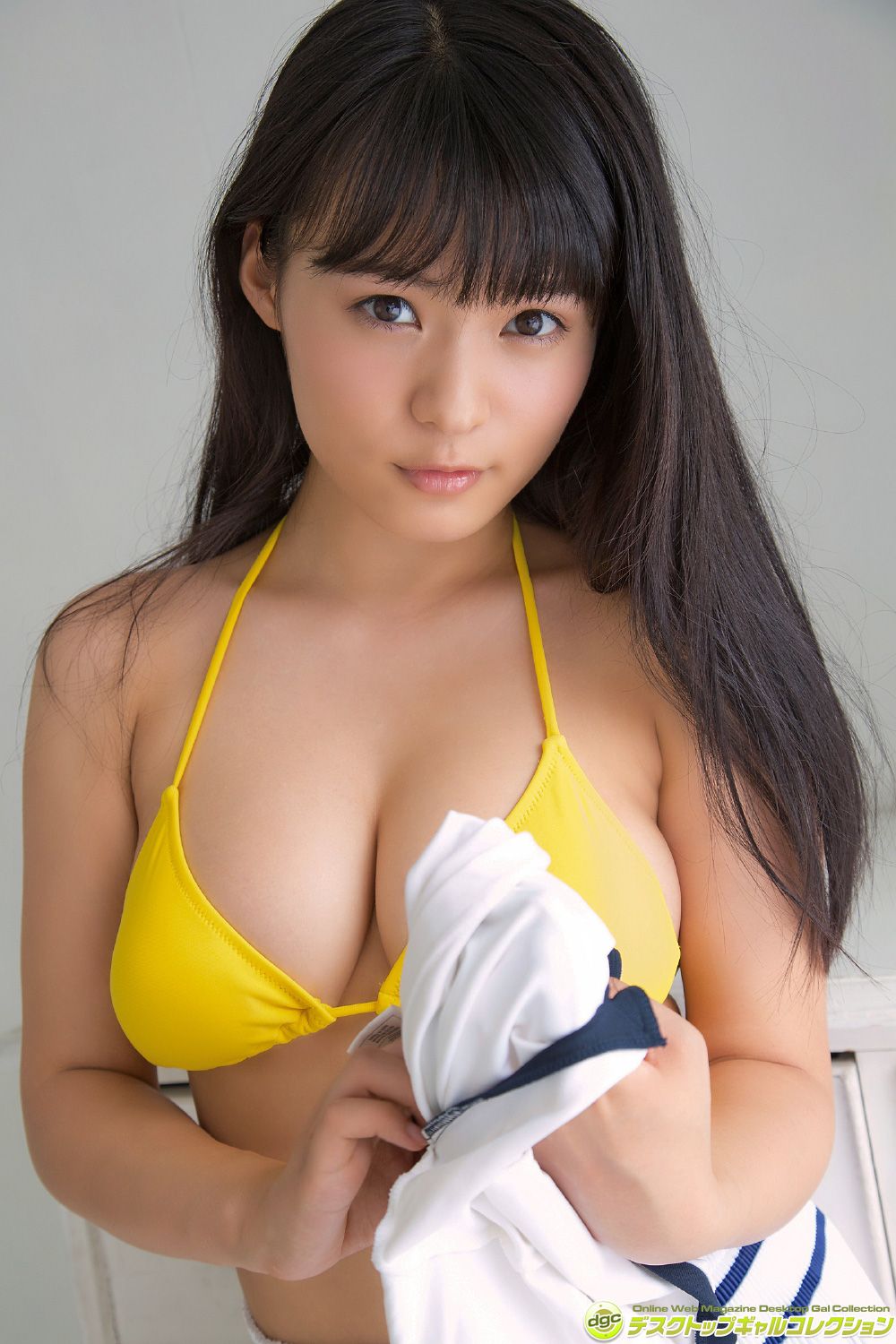 Hoshina Mizuki << A pretty smile on the H-cup super body >> [DGC] NO.1203