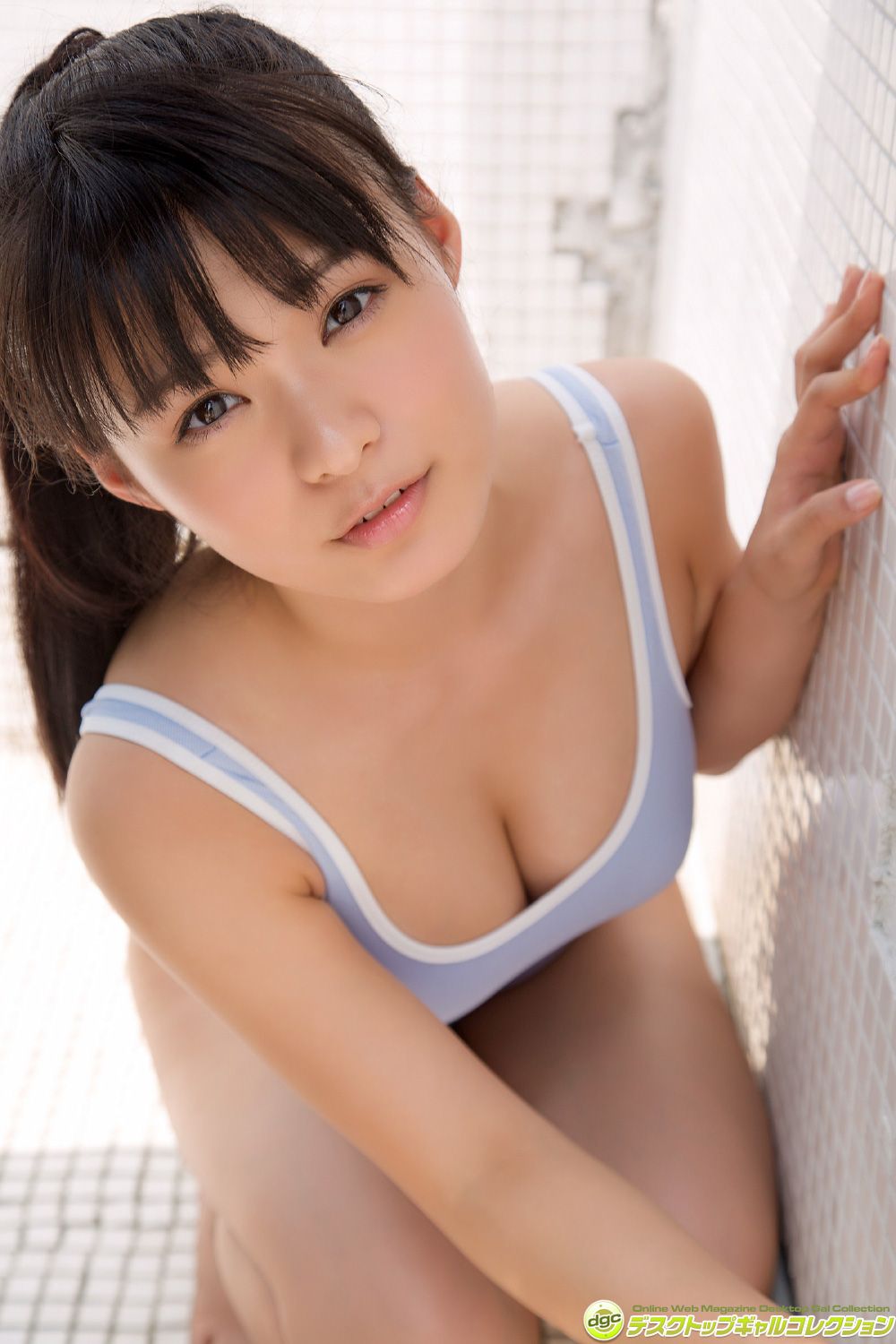 Hoshina Mizuki << A pretty smile on the H-cup super body >> [DGC] NO.1203