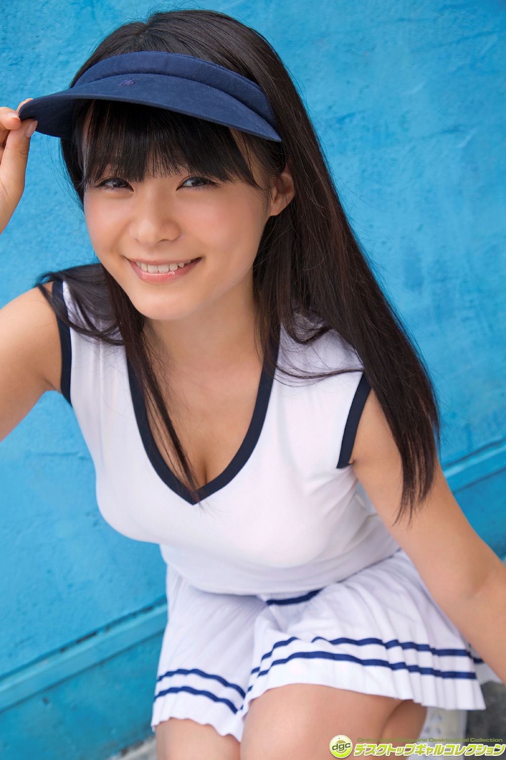 Hoshina Mizuki << A pretty smile on the H-cup super body >> [DGC] NO.1203
