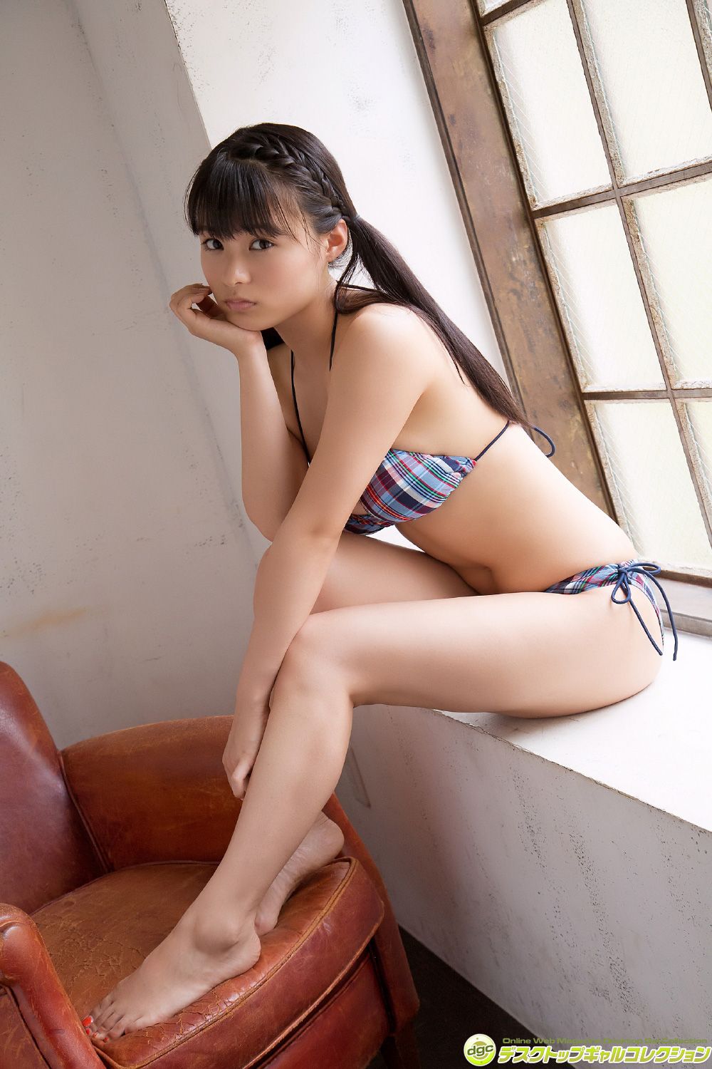Hoshina Mizuki << A pretty smile on the H-cup super body >> [DGC] NO.1203