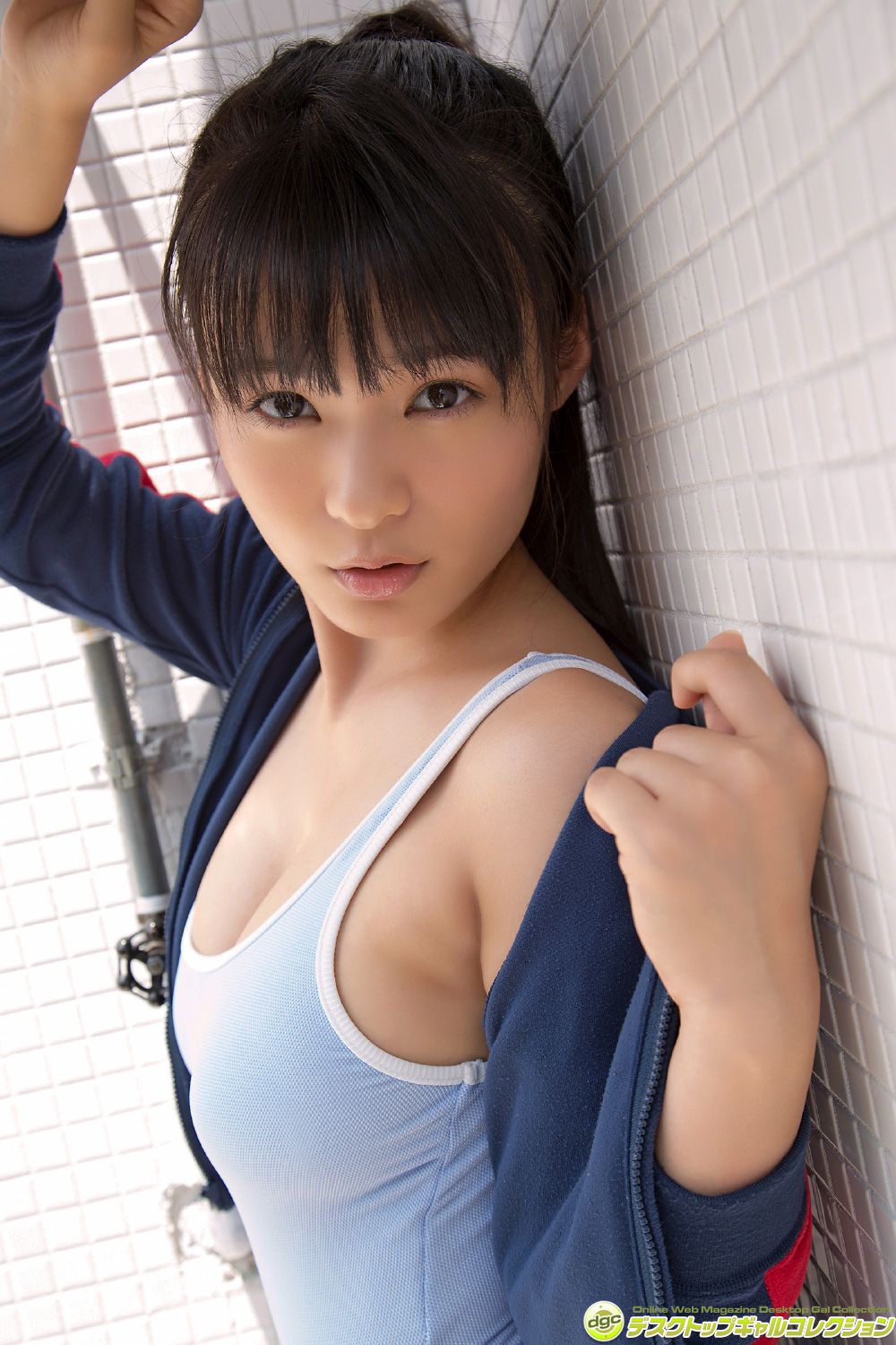 Hoshina Mizuki << A pretty smile on the H-cup super body >> [DGC] NO.1203