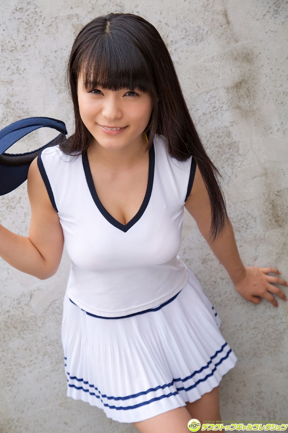 Hoshina Mizuki << A pretty smile on the H-cup super body >> [DGC] NO.1203