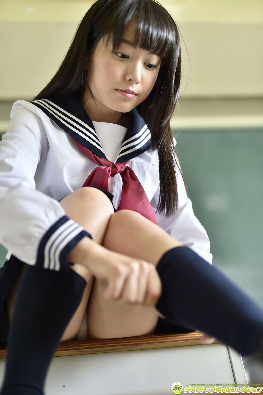 Maeda Misato "Japan's テレジェニック 2014 Awarded! Black Hair Beautiful Girl" [DGC] NO.1226