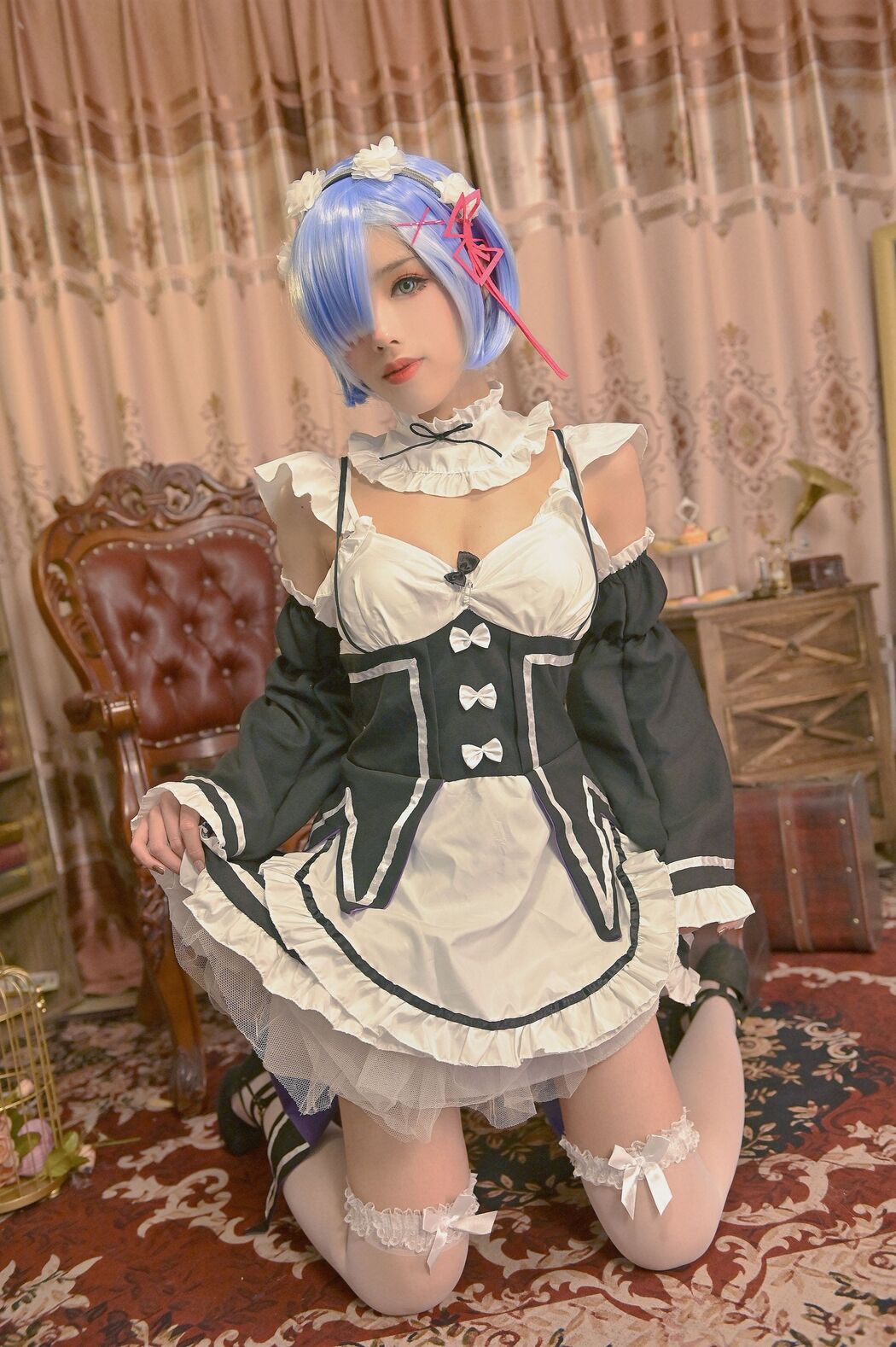 [Net Red COSER Photo] Titanium Alloy Baba-Rem