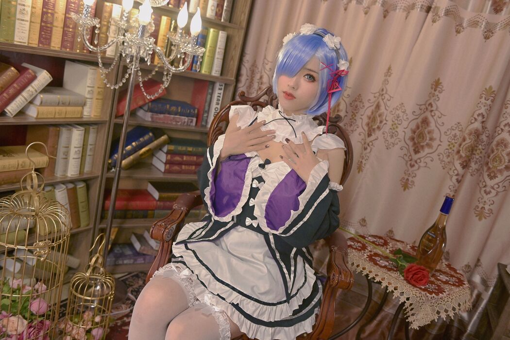 [Net Red COSER Photo] Titanium Alloy Baba-Rem Cover Photo