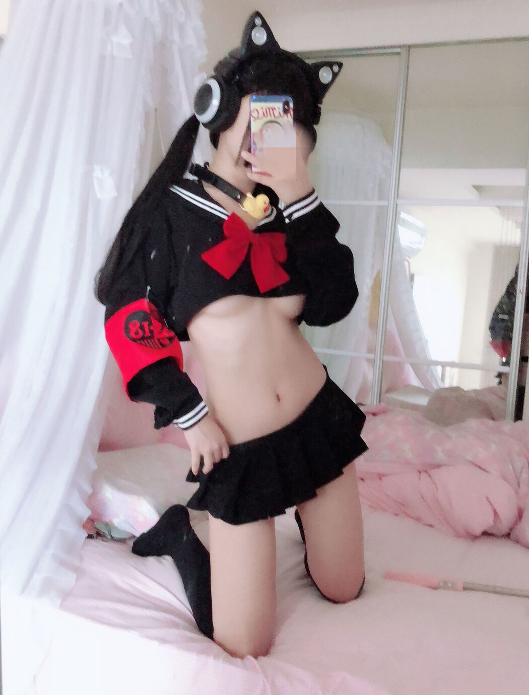 [Net Red COSER] Sakurai Ningning - Half Breast Uniform