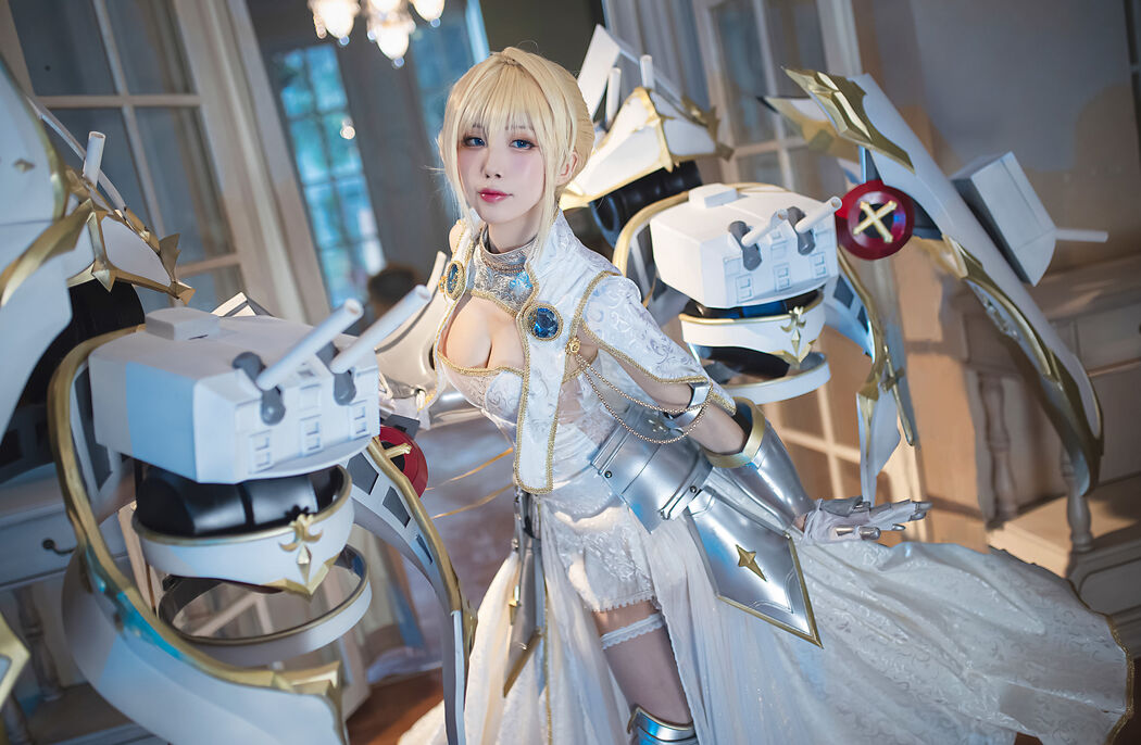 [Net Red COSER] Anime blogger Shui Miao aqua - Joan of Arc