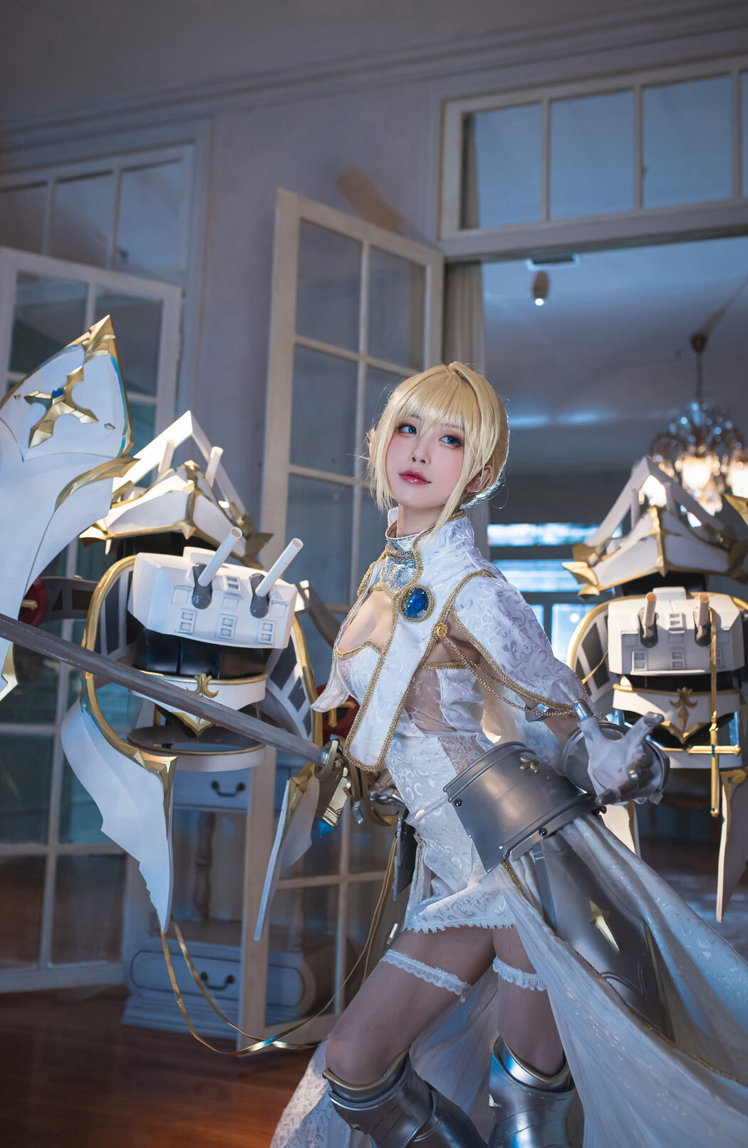 [Net Red COSER] Anime blogger Shui Miao aqua - Joan of Arc