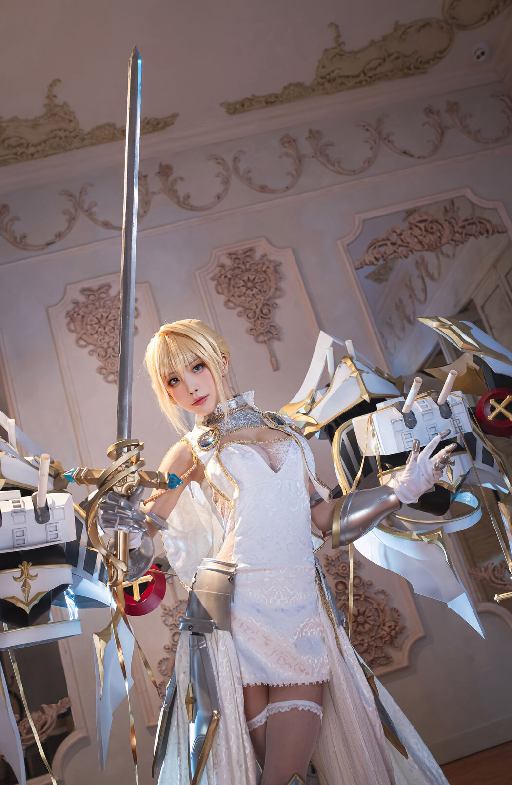 [Net Red COSER] Anime blogger Shui Miao aqua - Joan of Arc