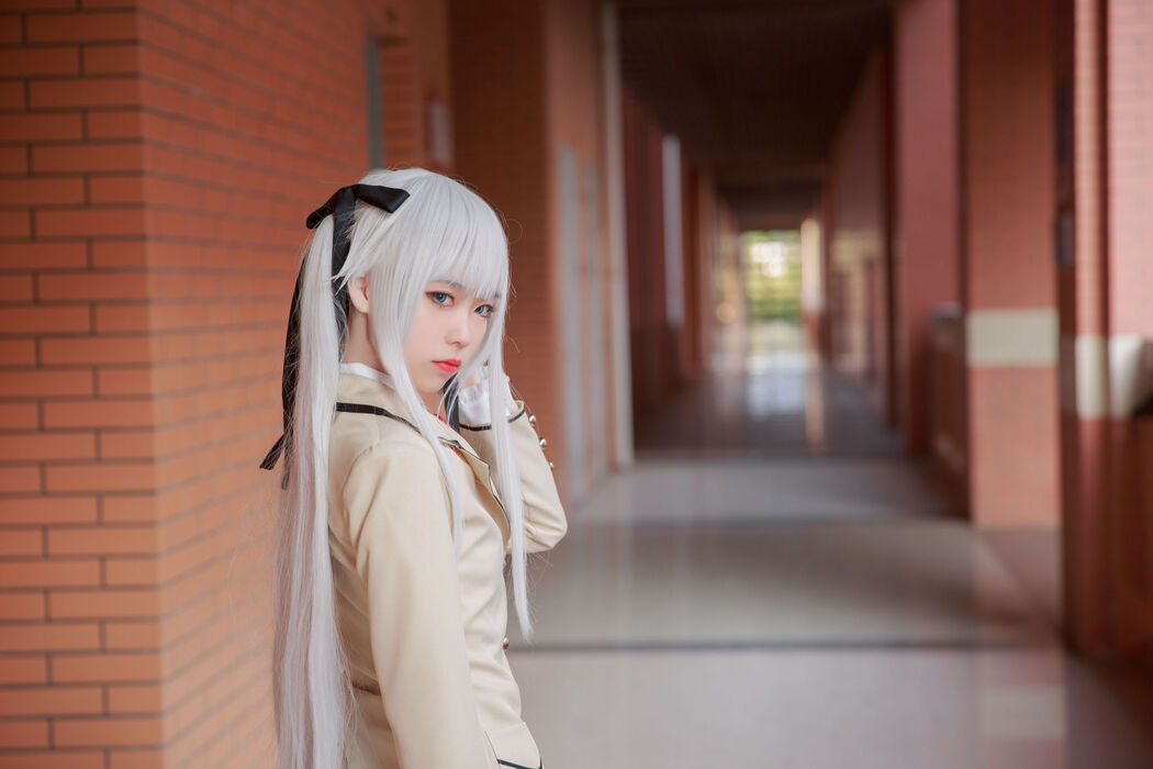 [Internet Celebrity COSER Photo] Anime blogger G44 will not be injured - Wuzhi School Uniform