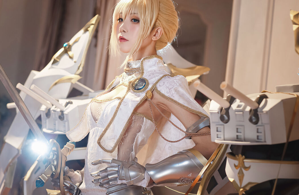 [Net Red COSER] Anime blogger Shui Miao aqua - Joan of Arc