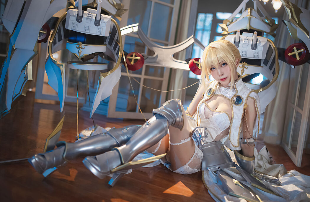 [Net Red COSER] Anime blogger Shui Miao aqua - Joan of Arc