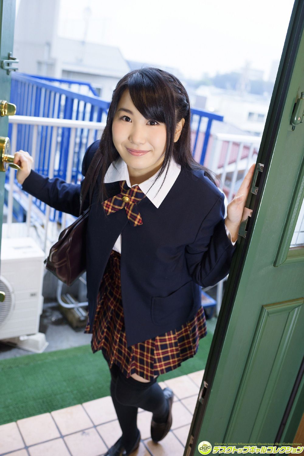 織川みか/織川美加 "道产子の白い肌が映える柔らかGカップ!" [DGC] NO.1349