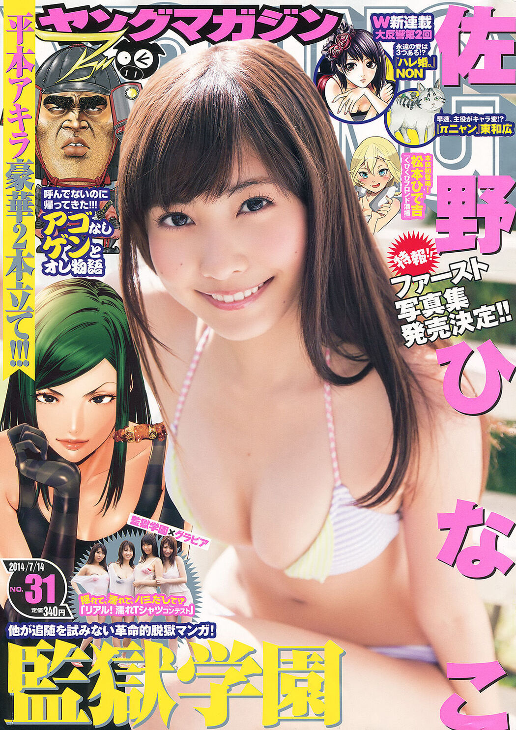 [Young Magazine] Hinako Sano 2014 No.31 Photograph