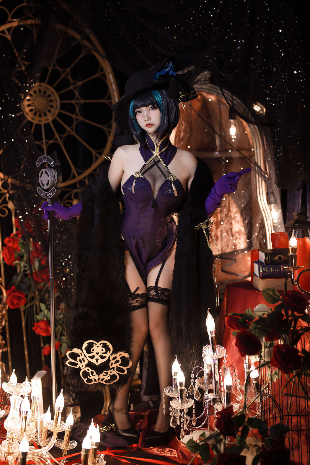 [Internet celebrity COSER photo] Popular Coser Nizuo Nisa - Cheshire, gorgeous music