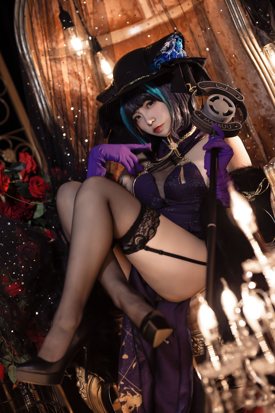 [Internet celebrity COSER photo] Popular Coser Nizuo Nisa - Cheshire, gorgeous music